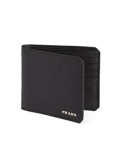 prada bifold wallet saffiano grey antracite|Anthracite Gray Saffiano leather wallet .